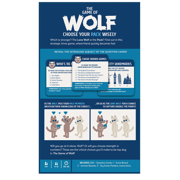 The Game of Wolf - Bards & Cards