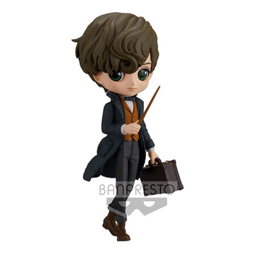Banpresto Q Posket: Fantastic Beasts - Newt Scamander II (Ver. A) - Bards & Cards
