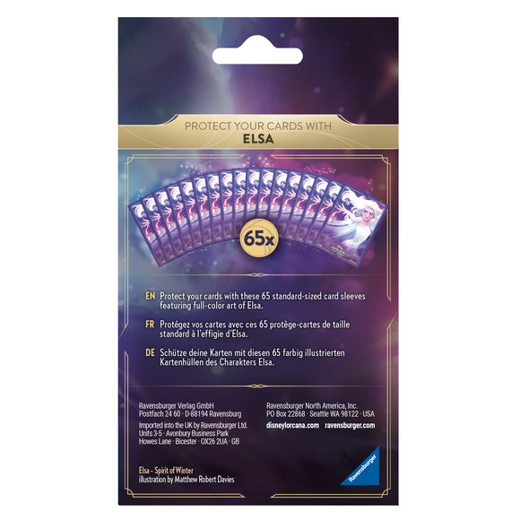 Card Sleeves (Elsa / 65-Pack) - Bards & Cards
