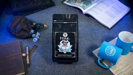 Dragon Roast Coffee - Monk Roast: 12 oz / Whole Bean - Bards & Cards