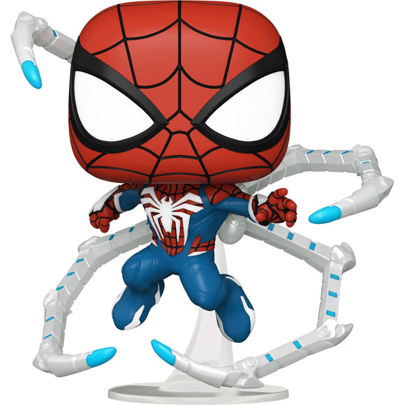 Spider-Man 2 Game Peter Parker Advanced Suit 2.0 Funko Pop! Vinyl Figure #971 - Bards & Cards
