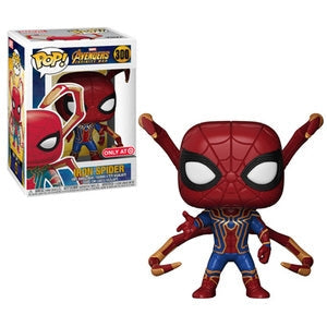 Funko POP! Avengers: Infinity War - Iron Spider with Spider Legs Vinyl Figure #300 Target Exclusive [READ DESCRIPTION] - Bards & Cards