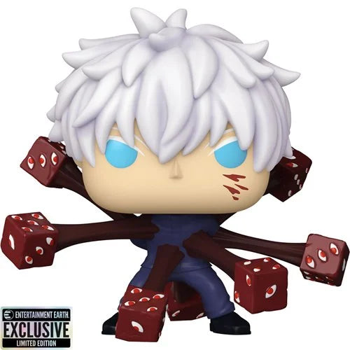 Jujutsu Kaisen Satoru Gojo Trapped Premium Funko Pop! Vinyl Figure #1888 - Entertainment Earth Exclusive - Bards & Cards