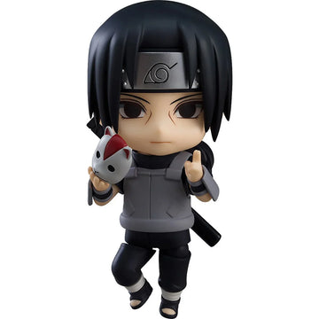 Naruto: Shippuden Itachi Uchiha Anbu Black Ops Version Nendoroid Action Figure - Bards & Cards