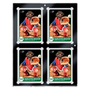 130PT 4-Card Black Border UV ONE-TOUCH Magnetic Holder - Bards & Cards