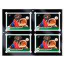 130PT 4-Card Black Border UV ONE-TOUCH Magnetic Holder - Bards & Cards