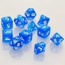 Eclipse Acrylic RPG Dice Set (11ct) - Bards & Cards