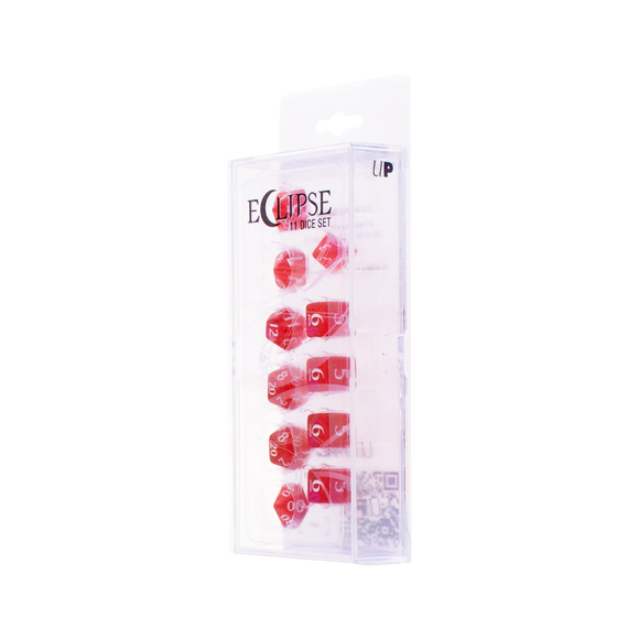 Eclipse Acrylic RPG Dice Set (11ct) - Bards & Cards