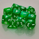 Eclipse Acrylic RPG Dice Set (11ct) - Bards & Cards