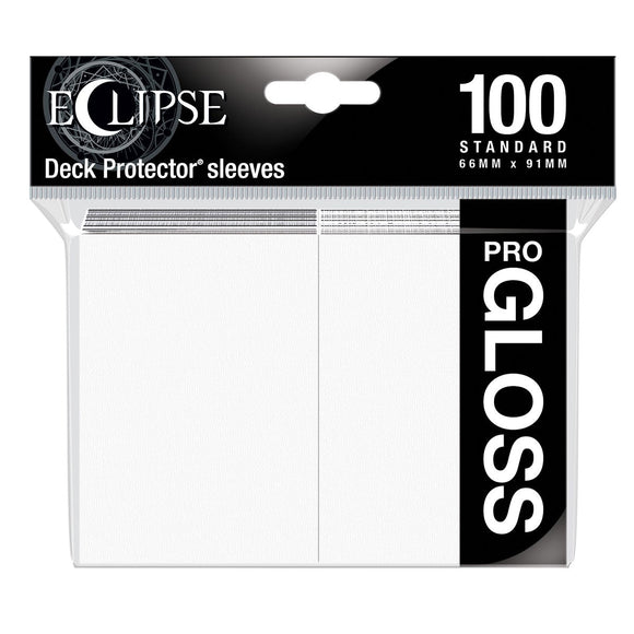 Eclipse Gloss Standard Deck Protector Sleeves (100ct) - Bards & Cards