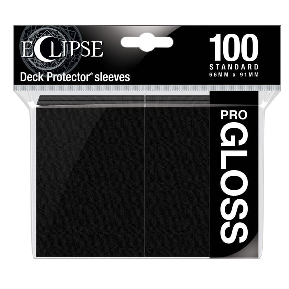 Eclipse Gloss Standard Deck Protector Sleeves (100ct) - Bards & Cards