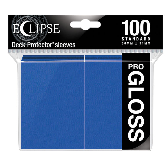 Eclipse Gloss Standard Deck Protector Sleeves (100ct) - Bards & Cards
