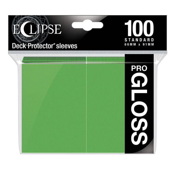 Eclipse Gloss Standard Deck Protector Sleeves (100ct) - Bards & Cards