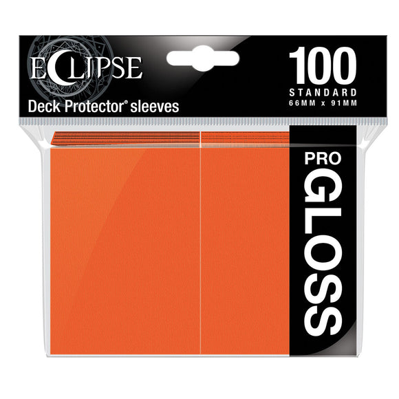 Eclipse Gloss Standard Deck Protector Sleeves (100ct) - Bards & Cards