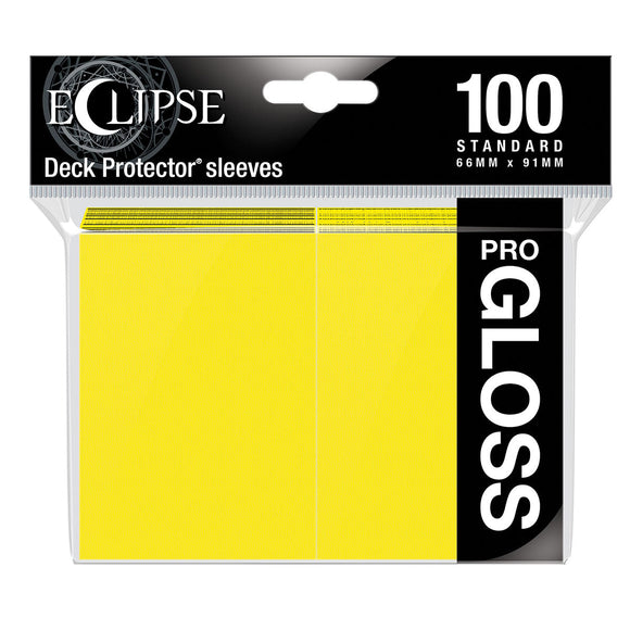 Eclipse Gloss Standard Deck Protector Sleeves (100ct) - Bards & Cards