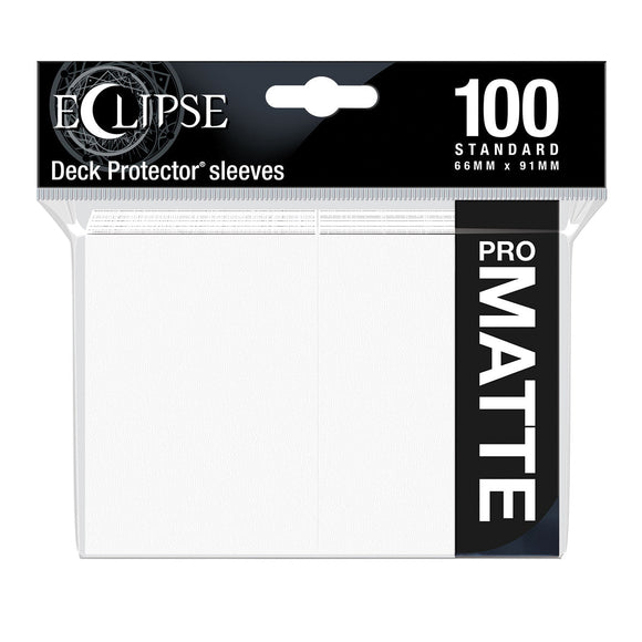 Eclipse Matte Standard Deck Protector Sleeves (100ct) - Bards & Cards