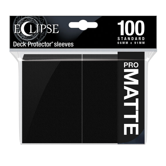 Eclipse Matte Standard Deck Protector Sleeves (100ct) - Bards & Cards