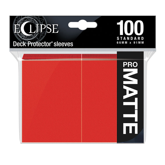 Eclipse Matte Standard Deck Protector Sleeves (100ct) - Bards & Cards
