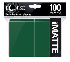 Eclipse Matte Standard Deck Protector Sleeves (100ct) - Bards & Cards