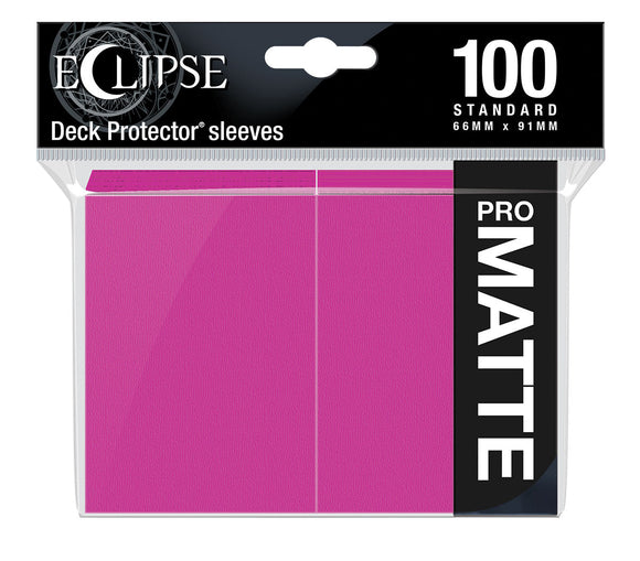 Eclipse Matte Standard Deck Protector Sleeves (100ct) - Bards & Cards