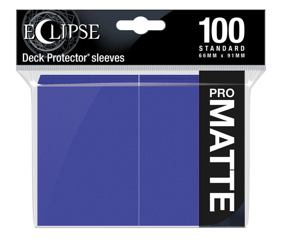 Eclipse Matte Standard Deck Protector Sleeves (100ct) - Bards & Cards
