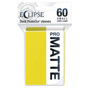 Eclipse Matte Small Deck Protector Sleeves (60ct) - Bards & Cards