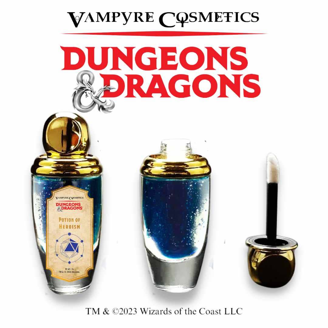 Dungeons & Dragons Spell Potion Lipglosses: Potion of Heroism