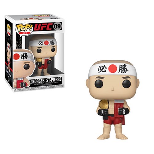 Funko POP! UFC - Georges St-Pierre Vinyl Figure #09 - Bards & Cards