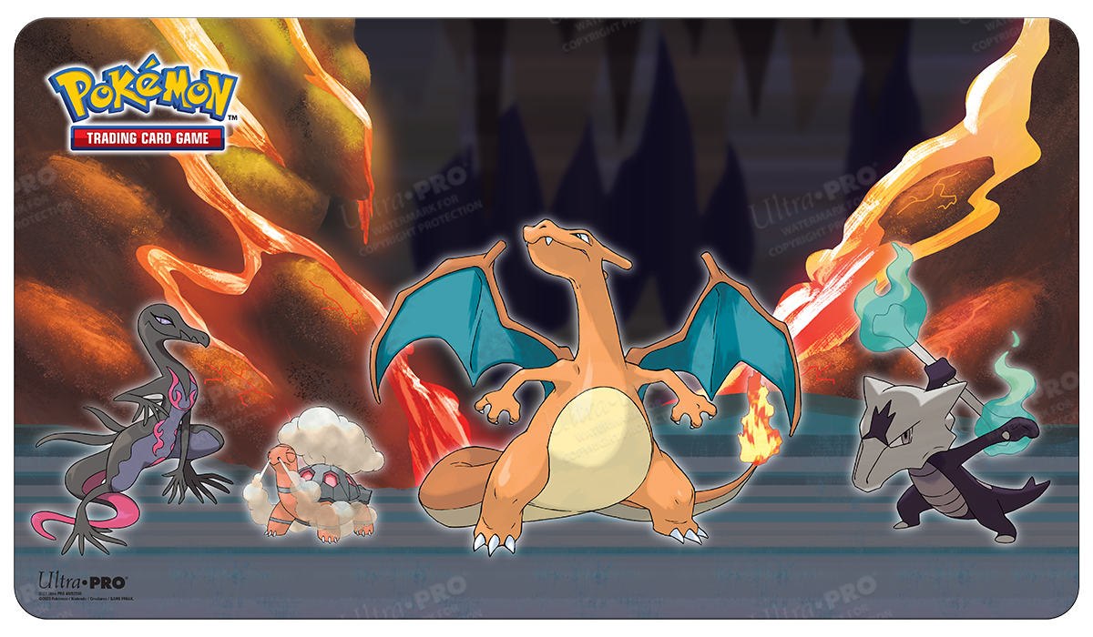 Pokemon Gallery Series Playmat - Scorching Summit - Bards & Cards