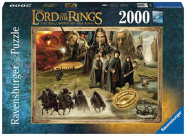 Lord of the Rings 2000 pc Puzzle: The Fellowship of the Ring - Bards & Cards