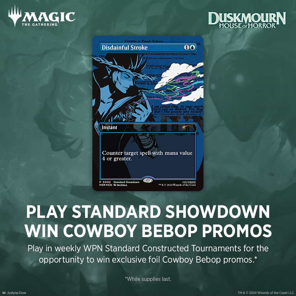 10/18/2024, 6 pm - Friday Night Magic Bebop Breakdown: Standard Showdown! - Bards & Cards