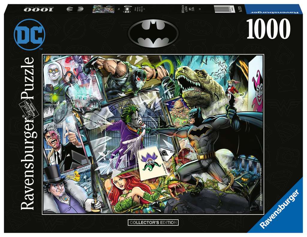 DC Comics 1000 pc Puzzle: Batman - Bards & Cards