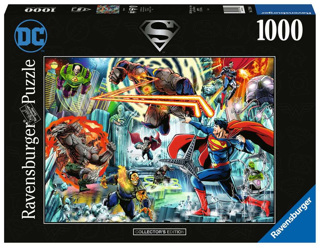 DC Comics 1000 pc Puzzle: Superman - Bards & Cards