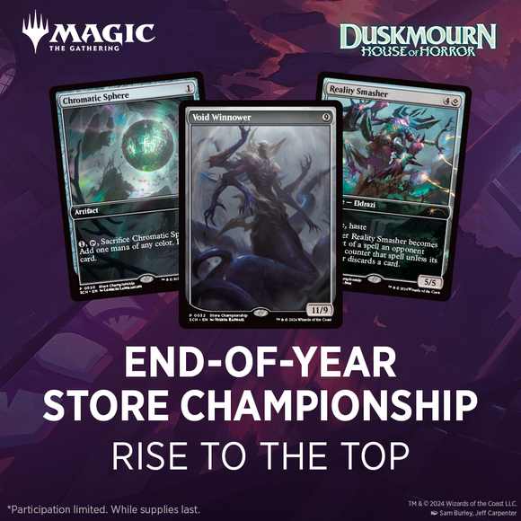Fri 1/3/2025, 6 pm - Duskmourn Store Championship - Standard - Bards & Cards