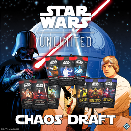 Sat 1/11/2025, 4 pm - Star Wars Unlimited Chaos Draft Tournament - Bards & Cards