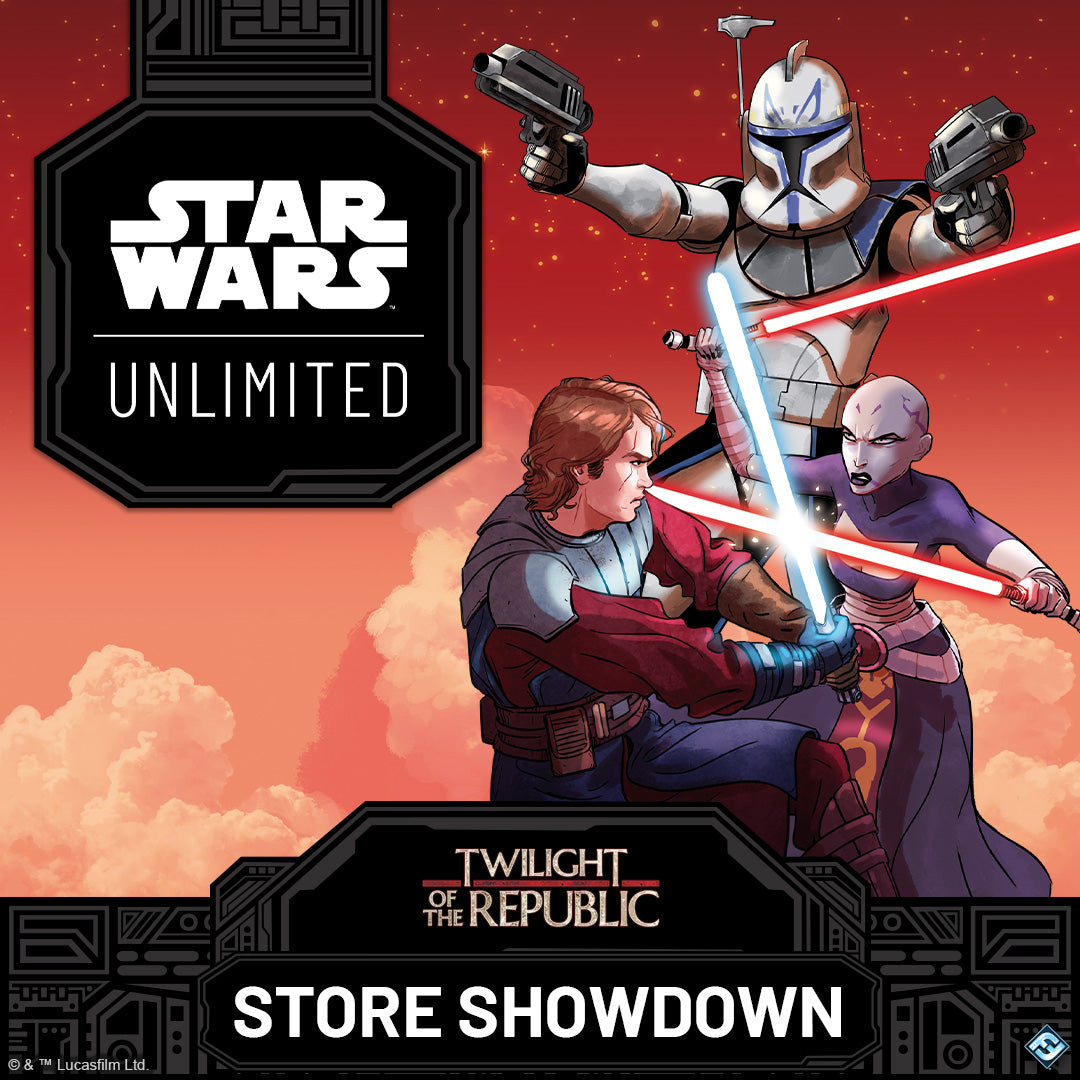 Sat 2/15/2025, 4 pm - Star Wars: Unlimited Store Showdown - Twilight of the Republic Tournament