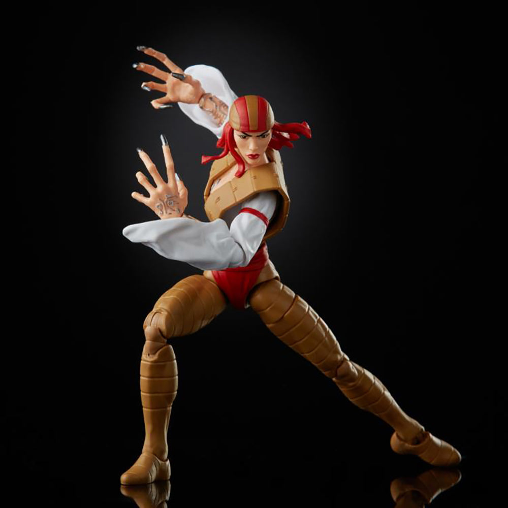 Super Villians Marvel Legends - Lady Deathstrike 6-Inch Action Figure (Xemnu Build-A-Figure) - Bards & Cards