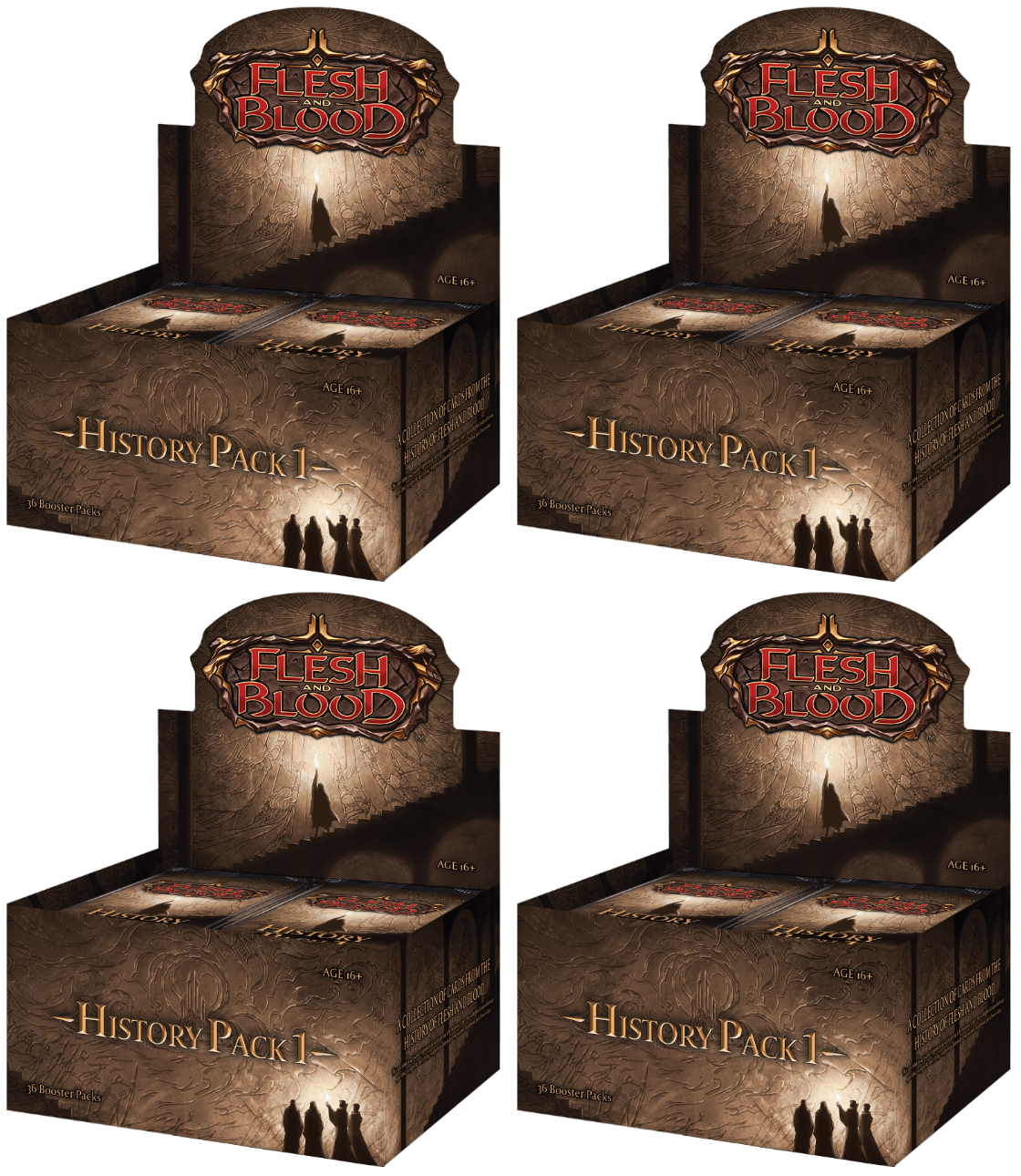 History Pack 1 - Booster Case - Bards & Cards