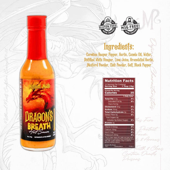 Mythical Meats Hot Sauce - Bards & Cards