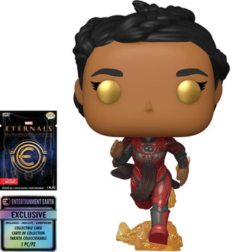 Funko Pop! Eternals - Makkari with Collectible Card - Entertainment Earth Exclusive - Bards & Cards