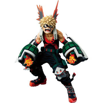 Banpresto Super Master Stars Piece: My Hero Academia - World Figure Colosseum Modeling Academy Katsuki Bakugo [The Anime] - Bards & Cards
