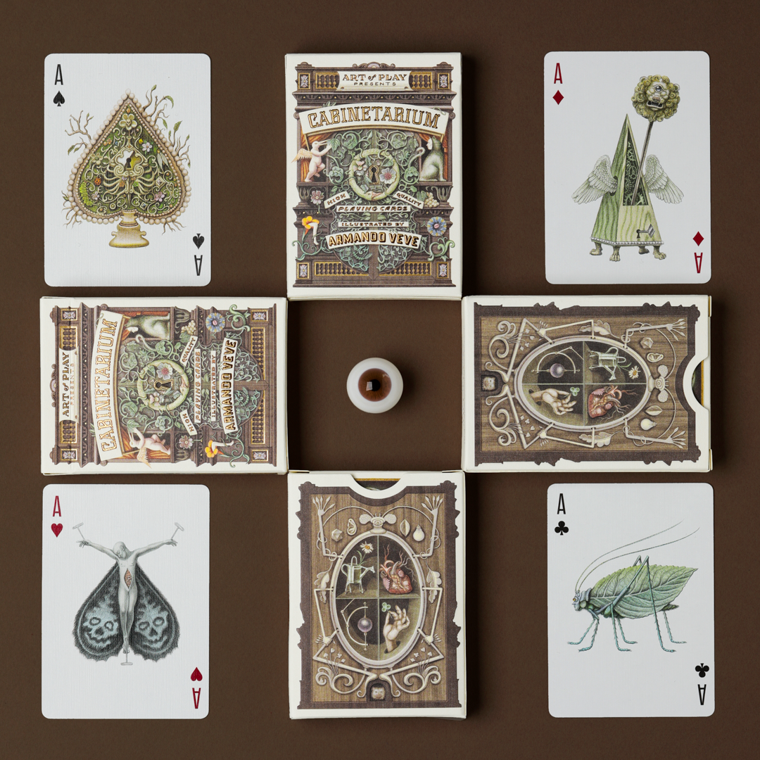 Art of Play - Cabinetarium Playing Cards - Bards & Cards