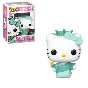 Funko POP! Sanrio: Hello Kitty - Hello Kitty (Lady Liberty) Vinyl Figure #27 Fall Convention Exclusive [READ DESCRIPTION]