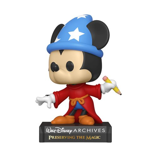[PRE-ORDER] Funko POP! Disney: Archives - Sorcerer Mickey Mouse Vinyl Figure #799 - Bards & Cards