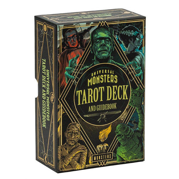 Insight Editions - Universal Monsters Tarot Deck and Guidebook - Bards & Cards