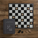 Checkers & Backgammon - Vintage Bookshelf Edition - Bards & Cards