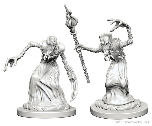 Dungeons & Dragons Nolzur's Marvelous Unpainted Miniatures: W01 Mindflayers - Bards & Cards