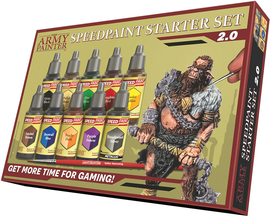 The Army Painter - Speedpaints: Starter Set 2.0 - Bards & Cards