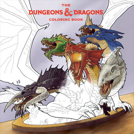 Dungeons & Dragons: Coloring Book - Bards & Cards