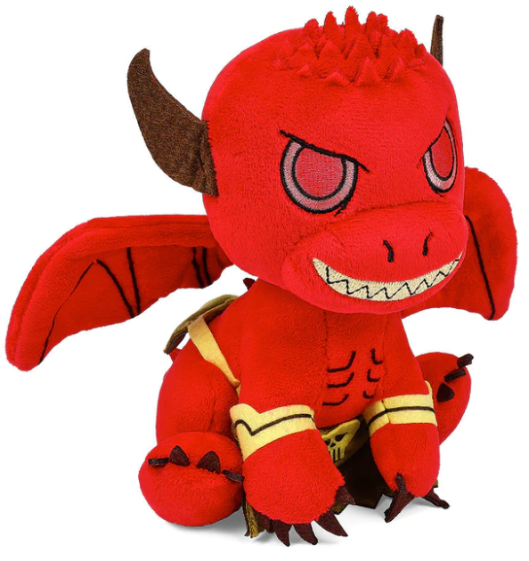 Dungeons & Dragons Pit Fiend Phunny Plush - Bards & Cards